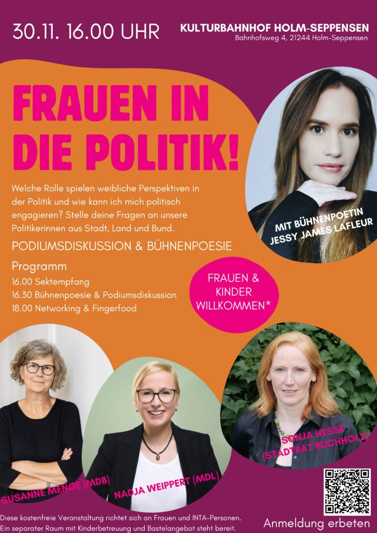 Frauen in die Politik