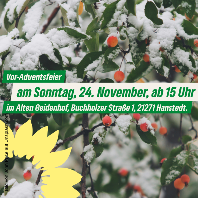 Vor-Adventsfeier am Sonntag, den 24.11.2024